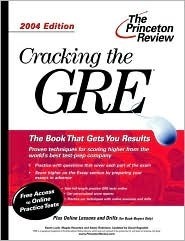 Cracking the GRE, 2004 Edition (Graduate Test Prep) by Karen Lurie, Adam Robinson, Magda Pecsenye