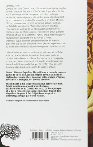 La Rose pourpre et le lys by Guillemette de Saint-Aubin, Michel Faber