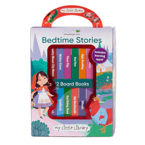 My Little Library: Bedtime Stories (12 Board Books & 3 Downloadable Apps!) by Little Grasshopper Books