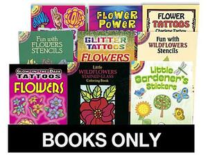 Little ACT Bk Flowers Replen Pack 135 Bks by Dover Publications Inc