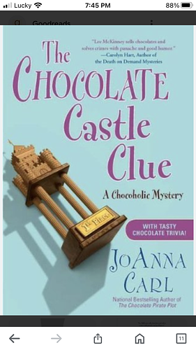 The Chocolate Castle Clue: A Chocoholic Mystery by Joanna Carl