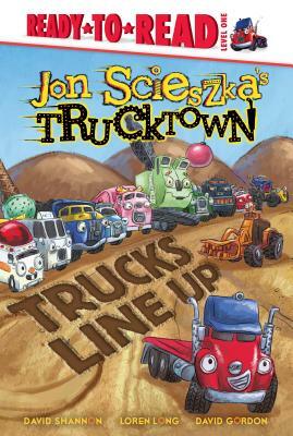 Trucks Line Up by Jon Scieszka