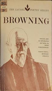 Browning (The Laurel Poetry Series) by W. Browning, Reed Whittemore