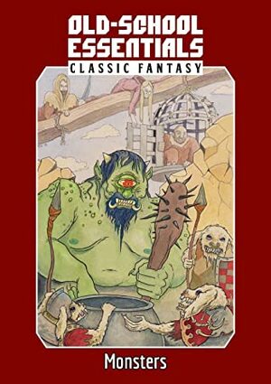 Old-School Essentials Classic Fantasy: Monsters by Gavin Norman