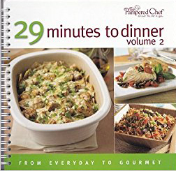 29 Minutes to Dinner Volume 2 by The Pampered Chef