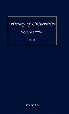 History of Universities by Mordechai Feingold