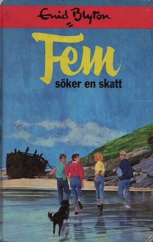 Fem söker en skatt by Enid Blyton