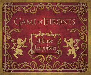 Game of Thrones: House Lannister Deluxe Stationery Set by Hbo