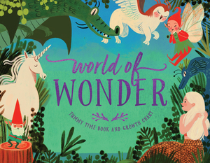 World of Wonder: Tummy Time Book and Growth Chart by Yas Imamura, Houghton Mifflin Harcourt