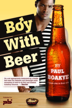 Boy with Beer by Paul Boakye