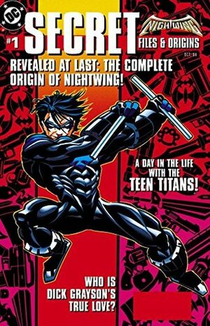 Nightwing: Secret Files & Origins #1 by Mark McKenna, Jackson Butch Guice, Eliot Brown, Andy Kuhn, Tom McCraw, Klaus Janson, Hector Collazo, Chuck Dixon, Drew Geraci, Brian Stelfreeze, Devin Grayson, Dale Eaglesham, Karl Story, Roberta Tewes, Greg Land, Scott McDaniel, Graham Nolan, Robert Campanella, Phil Jimenez, Scott Beatty, Damion Scott, John Floyd