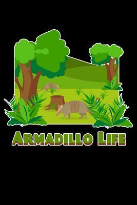 Armadillo Life: 6x9 120 pages dot grid Your personal Diary for an Awesome Summer by Armadillodti Publishing