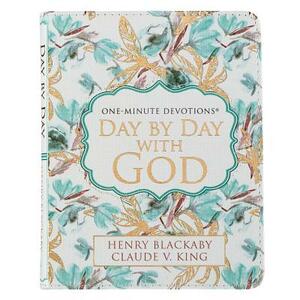 One-Min Devotions Day by Day Lux-Leather by Henry Blackaby