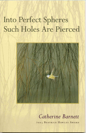 Into Perfect Spheres Such Holes Are Pierced by Catherine Barnett