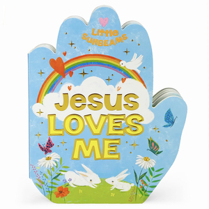 Jesus Loves Me Praying Hands by Ginger Swift