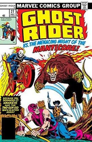 Ghost Rider (1973-1983) #27 by Jim Shooter