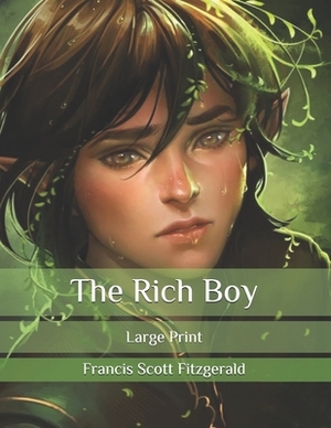 The Rich Boy: Large Print by F. Scott Fitzgerald