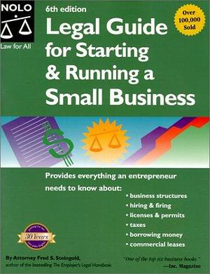 The Legal Guide for Starting &amp; Running a Small Business by Ralph E. Warner, Mary Randolph