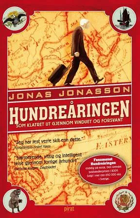 Hundreåringen som klatret ut gjennom vinduet og forsvant by Jonas Jonasson