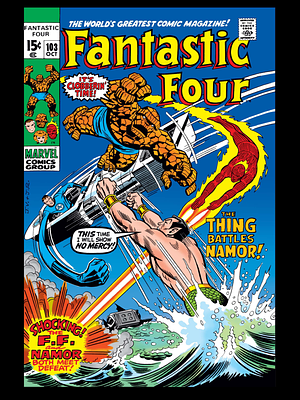 Fantastic Four (1961-1998) #103 by Stan Lee