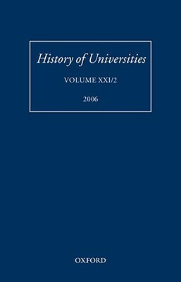 History of Universities: Volume XXI/2 by 