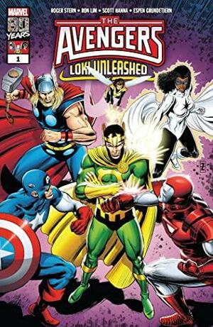 Avengers: Loki Unleashed #1 by Roger Stern, Patch Zircher, Scott Hanna, Espen Grundetjern