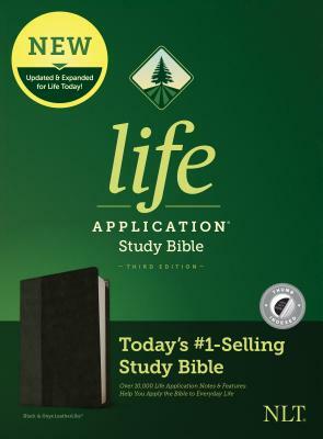 NLT Life Application Study Bible, Third Edition (Leatherlike, Black/Onyx, Indexed) by 