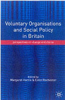 Voluntary Organisations and Social Policy in Britain: Perspectives on Change and Choice by Margaret Harris, Colin Rochester