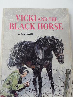Vicki and the Black Horse by Sam Savitt