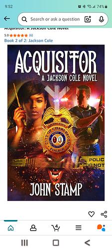 Acquisitor: A Jackson Cole Novel Book 2 by John Stamp