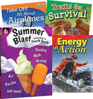 Learn-At-Home: Summer Stem Bundle Grade 4 by Dona Herweck Rice, Jennifer Prior, Suzanne I. Barchers