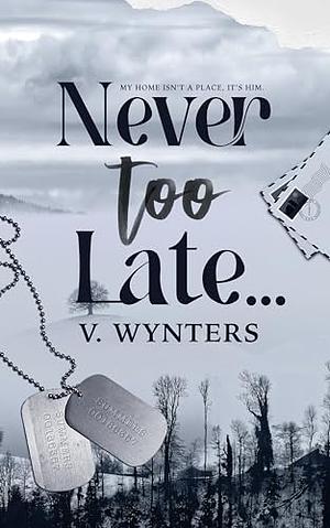 Never Too Late by V. Wynters