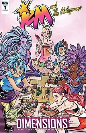 Jem and the Holograms: Dimensions #1 by Tana Ford, Sophie Campbell, Kate Leth