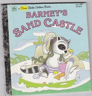Barney's Sand Castle (First Little Golden Book) by Stephanie Calmenson