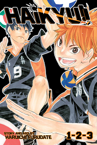 Haikyu!! Vol. 1-2-3 by Haruichi Furudate