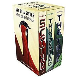 Arc of a Scythe Trilogy 3 Books Box Set Collection by Neal Shusterman by Thunderhead by Neal Shusterman, Neal Shusterman, Scythe by Neal Shusterman, The Toll by Neal Shusterman