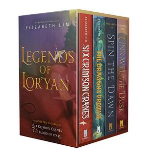 Legends of Lor'yan 4-Book Boxed Set: Six Crimson Cranes; The Dragon's Promise; Spin the Dawn; Unravel the Dusk by Elizabeth Lim