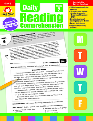 Daily Reading Comprehension, Grade 2 by Evan-Moor Educational Publishers