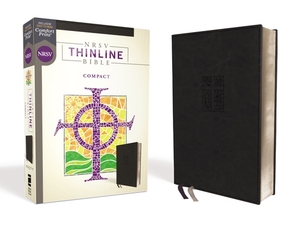 Nrsv, Thinline Bible, Compact, Leathersoft, Black, Comfort Print by The Zondervan Corporation