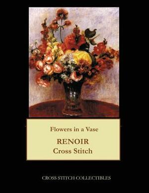 Flowers in a Vase: Renoir cross stitch pattern by Cross Stitch Collectibles, Kathleen George