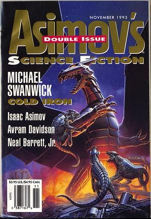Asimov's Science Fiction, November 1993 by Gardner Dozois