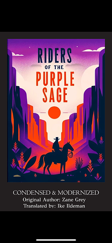 Riders of the Purple Sage by Zane Grey