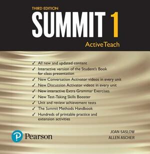 Summit Level 2 Active Teach by Joan Saslow, Allen Ascher