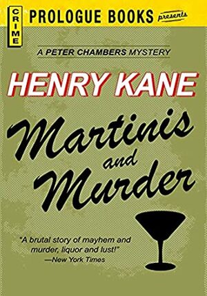 Martinis and Murder (Prologue Books) by Henry Kane