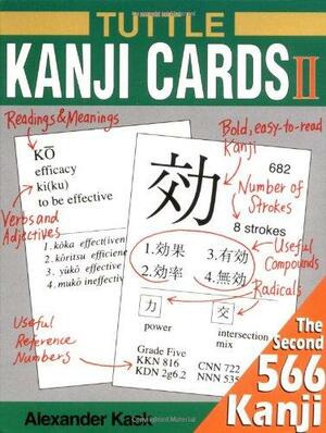 Tuttle Kanji Cards II by Alexander Kask