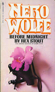 Before Midnight by Rex Stout