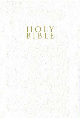 Niv, Gift and Award Bible, Leather-Look, White, Red Letter Edition, Comfort Print by The Zondervan Corporation