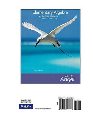 Elementary Algebra Early Graphing, Books a la Carte Edition [With Access Code] by Allen Angel