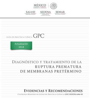 026 2020 Prevención, diagnóstico, tratamiento y referencia de la paciente con amenaza de aborto en el primer y segundo nivel de atención. by 