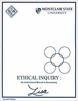 Ethical Inquiry: Instructional Manual To Accompany Lisa by Ann Margaret Sharp, Matthew Lipman